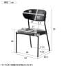 【設置無料】4人用 セラミック ダイニングテーブルセット 3点(幅1500mm 食卓テーブル×1 食卓椅子×4) ORV コンセント付き ダイニングチェア PUレザー 合皮-18