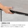 【設置無料】ダイニングテーブル オーヴ ORV セラミック 大理石調 スチール脚 耐熱 コンセント付き シンプル モダン テーブル 2人 食卓テーブル セラミックテーブル ワークテーブル 幅898×奥行898×高さ714mm-10