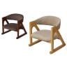 らくらく立ち上がり低座椅子 肘付き ゆったり座面 脚裏クッションシール付き リビング 天然木 ファブリック 幅510×奥行480×高さ500mm-19