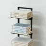 ブックタワーシェルフ 本棚 書棚 横収納 可動棚 ラック 小物置き 6段 キャスター付き 幅300×奥行300×高さ1100mm-11