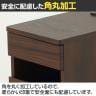 コンセント付きダストボックス ペール ゴミ箱付き 引き出し付き 小物収納 ソフトクローズ機構 スタイリッシュ 幅255×奥行350×高さ510mm-11