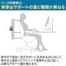 スチールケース リープ Steelcase Leap USオリジナル オフィスチェア 張地ブラック 背座クロス張り プラチナフレーム ランバーサポート付き 46216179P 6249 5F17-13