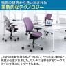 【次回入荷未定】スチールケース リープ Steelcase Leap USオリジナル オフィスチェア 張地ブラック 背座クロス張り プラチナフレーム ランバーサポート付き 46216179P 6249 5F17-6