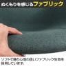 SO スウィベル アームチェア オフィスチェア ダイニングチェア 曲線美 座面回転機能 幅610×奥行540×座面高460mm-7