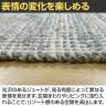 ハンドウィーブ ジュート JURO プレーン 500×800mm ラグ マット 薄手 ジュート コットン 手織り ハンドメイド リゾート風 キッチン 玄関 エントランス 夏用-9