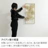 ウォールアート 壁飾り ロータスデザイン デザイン アイアン 蓮の葉 モダン 玄関 リビング ゴールド 幅410×奥行50×高さ840mm-4