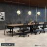 コクヨ ファブレ FABRE メッシュタイプ ポリッシュ脚 アルミサークル肘 ナイロンキャスター オフィスチェア ミーティングチェア 会議用椅子 C01-P161MW-6