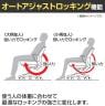 コクヨ ピコラリビナ picora livina スタンダードタイプ ハイバック 布張り ブラック脚 本体ブラック ナイロンキャスター オフィスチェア C10-B12CW-BK-10
