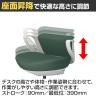 コクヨ ピコラリビナ picora livina スタンダードタイプ ミニバック 布張り ブラック脚 本体ホワイトグレー ゴム単輪キャスター オフィスチェア C10-B19CG-E1-12