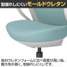 コクヨ ピコラリビナ picora livina スタンダードタイプ ミニバック 布張り ブラック脚 本体ホワイトグレー ゴム単輪キャスター オフィスチェア C10-B19CG-E1-14
