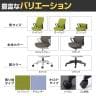 コクヨ ピコラリビナ picora livina スタンダードタイプ ミニバック PVCレザー ブラック脚 本体ホワイトグレー ナイロンキャスター オフィスチェア C10-B19SW-E1-8