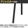 コクヨ リーン デスク 平机 センター引き出し付き 本体色ブラック 幅1400×奥行600×高さ720mm パソコンデスク KOKUYO LEAN DLE-H1406-BK-13