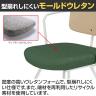 コクヨ リーテ Liite 会議用イス ミーティングチェア ラウンジチェア 固定脚 ホワイト脚 4本脚 背樹脂 フレームホワイト 背ソフトベージュ K16-W03CZ-10