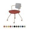 コクヨ リーテ Liite 会議用イス ミーティングチェア ラウンジチェア キャスター付き ベージュ脚 キャスター脚 背樹脂 フレームベージュ 背ライトグレー K16-Z23CU-19