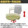コクヨ リーテ Liite 会議用イス ミーティングチェア ラウンジチェア キャスター付き ベージュ脚 昇降脚 背座回転 背樹脂 フレームベージュ 背ライトグレー K16-ZG3CU-8