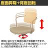 コクヨ リーテ Liite 会議用イス ミーティングチェア ラウンジチェア キャスター付き ベージュ脚 昇降脚 背座回転 背合板 フレームベージュ 背ナチュラル K16-ZG4CU-8