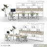 LIVING HOUSE×オフィスコム SITZONE ペティットチェア メッシュチェア CH-597 幅650×奥行650×高さ920～1020mm-4