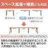 【本体】LIVING HOUSE×オフィスコム ensemblebase POPLEG デスク フリーアドレスデスク 両面タイプ 配線BOX付き ミーティングテーブル 幅1200×奥行1200×高さ720mm-10