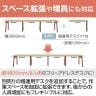 【本体】LIVING HOUSE×オフィスコム ensemblebase POPLEG デスク フリーアドレスデスク 両面タイプ 配線BOX付き ミーティングテーブル 幅3600×奥行1200×高さ720mm-10