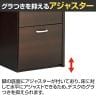 【日本製】プレジデント用デスク 両袖デスク PLシリーズ 役員用デスク 役員家具 社長机 オールロック錠 国産 ライオン事務器 PL-188DN 幅1800×奥行800×高さ700mm-7