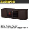 【日本製】プレジデント用飾棚 PMシリーズ 役員用サイドボード 収納棚 役員家具 国産 ライオン事務器 PM-187S 幅1800×奥行450×高さ693mm-4