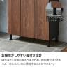 【設置無料】 ハイタイプ シューズボックス 日本製 下駄箱 脚付き セラミック調 アジャスター付き 可動棚付き 縦型 大容量 収納 幅740×奥行370×高さ1770mm-16