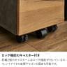 デスクワゴン キャスター付き 大理石調 木目調 デスク下 収納 サイドワゴン コンパクト 収納ワゴン おしゃれ 北欧モダン 在宅 幅300×奥行400×高さ570mm-8