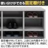 組立式シューズ&スリッパラック シューズラック シューズロッカー 12人用 下駄箱 シューズボックス 靴箱 収納 4列3段 幅1200×奥行355×高さ940mm-5