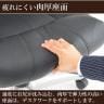 【4人用 会議セット】メティオ ミーティングテーブル 1500×750 + 革張りチェア 可動肘付き レクアス 【4脚セット】【テーブル)ホワイト:販売終了】-11