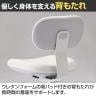 DC導電チェア メッキ脚 導電ウレタン巻双輪キャスター 静電気防止 導電ビニールレザー 工場 研究施設 日本製 国産 DC-EH16 幅595×奥行500×高さ780～860mm-9