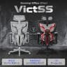 オフィスチェア ヴィクトス VICTSS フットレスト付き エラストマーメッシュ 独立式ランバーサポート 体重感知式シンクロロッキング 3Dアームレスト 2Dヘッドレスト 座面スライド ゲーミングチェア