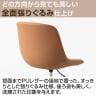 デスクチェア CPチェア レザー調 ミーティングチェア キャスター付き 上下昇降 張りぐるみ仕上げ オフィスチェア PUレザー 会議室椅子-10