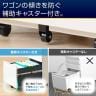 オフィスワゴン サイドワゴン デスクワゴン 3段 シリンダー錠 鍵付き 幅390×奥行510×高さ600mm【ホワイト・ブラック】-13