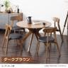 ダイニングテーブル VT-4 幅1100×奥行1100×高さ720mm 木製 シンプル おしゃれ 食卓テーブル 机 ダイニング リビング ナチュラル ラウンジ カフェ ロビー-4
