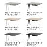 【追加/増設用】フリーアドレスデスク EXELEGA 会議用テーブル 幅1200×奥行1200×高さ720mm 配線ボックス付き ミーティングテーブル-1