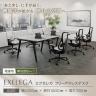 【追加/増設用】フリーアドレスデスク EXELEGA 会議用テーブル 幅1200×奥行1200×高さ720mm 配線ボックス付き ミーティングテーブル-5