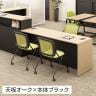 スチールローカウンター OCシリーズ スチール製 受付カウンター 幕板付き オフィス 病院 公共施設 福祉施設 接客 幅1500×奥行600×高さ720mm-4