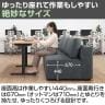 モジュールソファ MOSIA 組み合せオフィスソファ オットマン ファブリック 幅710×奥行710×高さ440mm 滑り止め付き-9