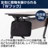 【オーク天板/ホワイト脚:次回入荷未定】会議用テーブル スタッキングテーブル 幕板付き 2人用 キャスター付き 平行スタッキング 幅1500×奥行600×高さ700mm 折りたたみ セミナーテーブル 塾 研修-11