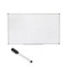 ホワイトボード 壁掛け 1500mm×900mm 横型 マーカー付き マーカセット マグネット対応 無地-19