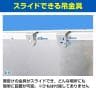 ホワイトボード 壁掛け 1800×900mm マーカー付き マグネット対応 5.8kg OC-WB1890W 白板-8