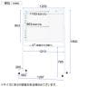 【アウトレット】ホワイトボード 脚付き 片面 月予定表 縦書き 1200×900 マグネット対応 マーカー付き イレーサー付き キャスター付き-7