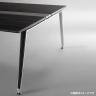 オカムラ プリシード PRECEDE フリーアドレスデスク フリースタンディング片面タイプ 3A21GG 3A24GG 脚・脚カバー同色 ネオウッド/ホワイト天板 塗装脚 幅1500×奥行800×高さ720mm-10