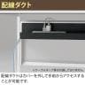 オカムラ ソリスト Soliste ハイタイプ 3K2BLE オフィスデスク スタンディングデスク 平机 幅1200×奥行700×高さ1000mm 幕板付き 配線ダクト付き 塗装天板 フレーム脚(イエロー) 天板(ブラック/ホワイト)-9