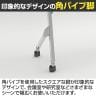【抗菌加工】オカムラ フラプター FLAPTOR シルバー脚 会議テーブル 研修 折りたたみ ネスティング キャスター付き 棚板なし 幕板なし 抗菌 81F1AN 幅1500×奥行400×高さ720mm【SIAA】-7