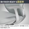 オカムラ シルフィー オフィスチェア 固定肘 背メッシュ 座面布張り ローバック ダークグレーボディ ランバーサポート付 樹脂脚 ナイロンキャスター Sylphy C641XE-11