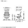 オカムラ シルフィー オフィスチェア アジャストアーム ローバック 樹脂脚 ウレタンキャスター 背メッシュ 座面布張り ブラックボディokamura Sylphy C681ZR-16