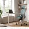 オカムラ シルフィー チェア 可動肘 エクストラローバック 可動ヘッドレスト 背メッシュ ホワイトボディハンガー ナイロンキャスター C682XW-4