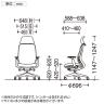オカムラ シルフィー オフィスチェア エクストラハイバック 固定ヘッドレスト 可動肘 背クッション ダークグレーボディ ハンガー付 アルミ脚 ウレタンキャスター Sylphy C68DEA-17