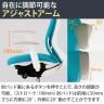 オカムラ シルフィー オフィスチェア エクストラハイバック 可動ヘッドレスト 可動肘 背メッシュ ブラックボディ アルミ脚 ハンガー付き ナイロンキャスター sylphy C68FBR-11